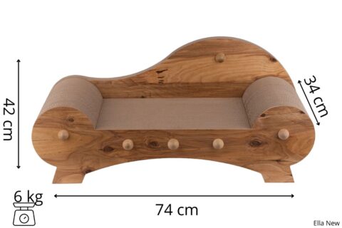 ELLA NEW - wymiary drapaka - drapak dla kota