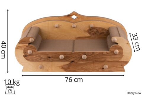 HENRY NEW - wymiary drapaka - drapak dla kota