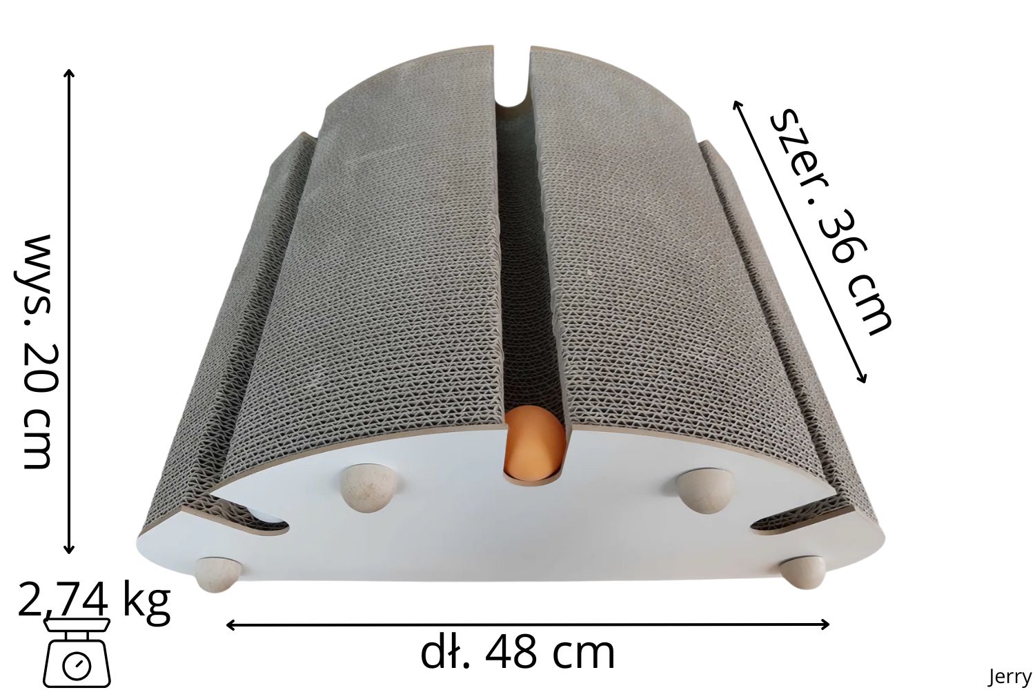 wymiary drapaka - drapak dla kota