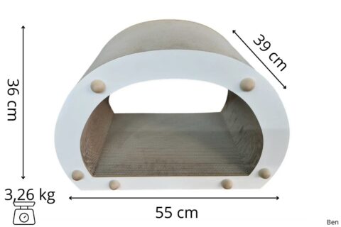 wymiary drapaka - drapak dla kota